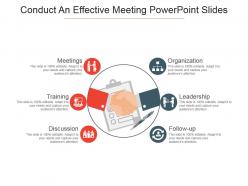 Conduct An Effective Meeting Powerpoint Slides