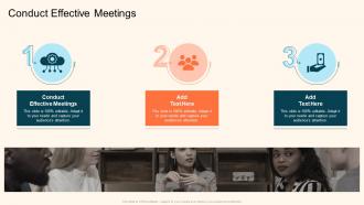 Conduct Effective Meetings In Powerpoint And Google Slides Cpb