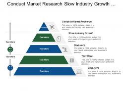 Conduct Market Research Slow Industry Growth Bargaining Leverage