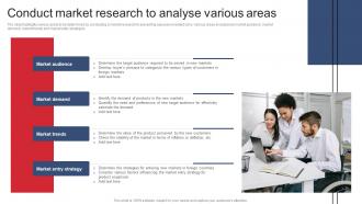 Conduct Market Research To Analyse Various Areas Product Expansion Steps
