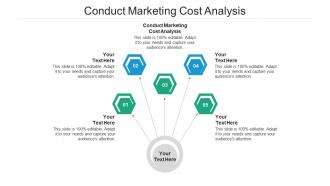 Conduct marketing cost analysis ppt powerpoint presentation professional templates cpb