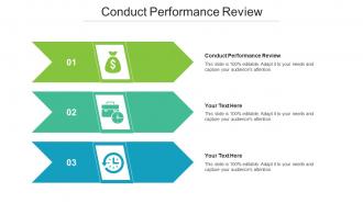 Conduct performance review ppt powerpoint presentation infographic template cpb