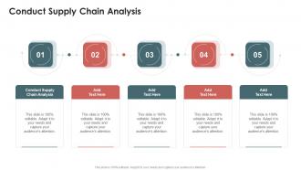Conduct Supply Chain Analysis In Powerpoint And Google Slides Cpb