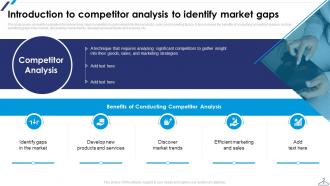 Conducting Competitor Analysis To Identify Companys Market Share Powerpoint Ppt Template Bundles