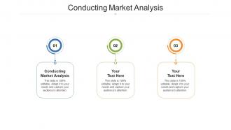 Conducting market analysis ppt powerpoint presentation icon topics cpb