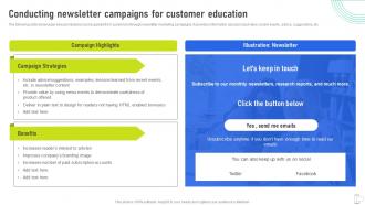 Conducting Newsletter Campaigns For Customer Education Using Mobile SMS MKT SS V
