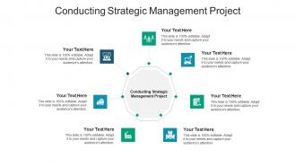 Conducting strategic management project ppt powerpoint presentation outline background images cpb