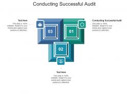 Conducting successful audit ppt powerpoint presentation layouts brochure cpb