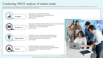 Conducting SWOT Analysis Of Market Leader The Market Leaders Guide To Dominating Your Industry Strategy SS V