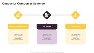 Conductor Companies Revenue In Powerpoint And Google Slides Cpb