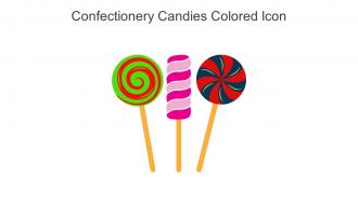 Confectionery Candies Colored Icon In Powerpoint Pptx Png And Editable Eps Format