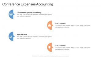 Conference Expenses Accounting In Powerpoint And Google Slides Cpb