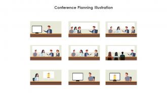 Conference Planning Illustration
