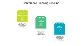 Conference planning timeline ppt powerpoint presentation show ideas cpb