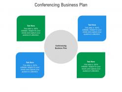Conferencing business plan ppt powerpoint presentation pictures information cpb