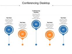 Conferencing desktop ppt powerpoint presentation pictures file formats cpb
