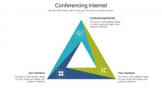 Conferencing internet ppt powerpoint presentation pictures elements cpb