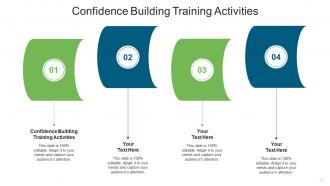 Confidence building training activities ppt powerpoint presentation styles introduction cpb