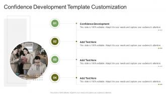 Confidence Development Template Customization In Powerpoint And Google Slides Cpb