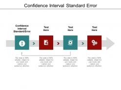 Confidence interval standard error ppt powerpoint presentation show summary cpb