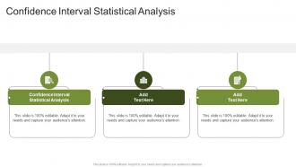Confidence Interval Statistical Analysis In Powerpoint And Google Slides Cpb