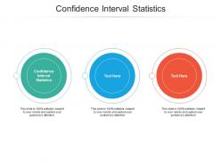 Confidence interval statistics ppt powerpoint presentation inspiration graphics tutorials cpb