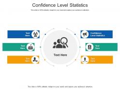 Confidence level statistics ppt powerpoint presentation show guidelines cpb