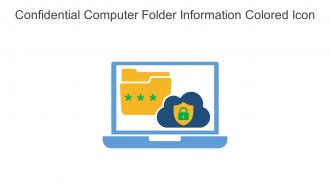 Confidential Computer Folder Information Colored Icon In Powerpoint Pptx Png And Editable Eps Format