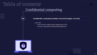 Confidential Computing IT Powerpoint Presentation Slides Editable Downloadable