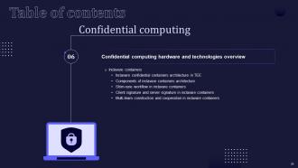 Confidential Computing IT Powerpoint Presentation Slides Compatible Downloadable