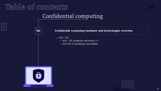 Confidential Computing IT Powerpoint Presentation Slides Interactive Downloadable