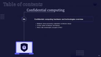 Confidential Computing IT Powerpoint Presentation Slides Informative Downloadable