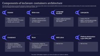 Confidential Computing V2 Components Of Inclavare Containers Architecture