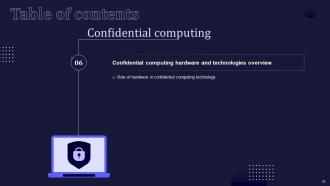 Confidential Computing V2 Powerpoint Presentation Slides Downloadable Graphical