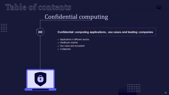 Confidential Computing V2 Powerpoint Presentation Slides Downloadable Captivating
