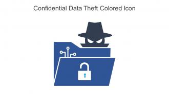 Confidential Data Theft Colored Icon In Powerpoint Pptx Png And Editable Eps Format