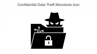 Confidential Data Theft Monotone Icon In Powerpoint Pptx Png And Editable Eps Format