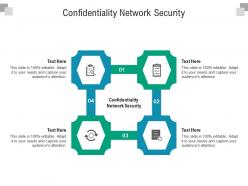 Confidentiality network security ppt powerpoint presentation layouts elements cpb