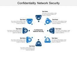 Confidentiality network security ppt powerpoint presentation slides background designs cpb