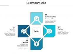 Confirmatory value ppt powerpoint presentation model deck cpb