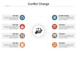 Conflict change ppt powerpoint presentation styles picture cpb