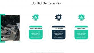 Conflict De Escalation In Powerpoint And Google Slides Cpb