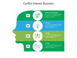 Conflict interest business ppt powerpoint presentation infographic template slides cpb