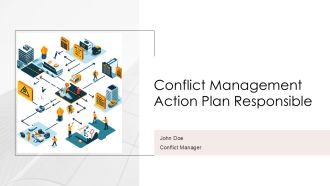 Conflict Management Action Plan Responsible PPT Presentation AT