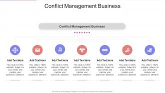 Conflict Management Business In Powerpoint And Google Slides Cpb