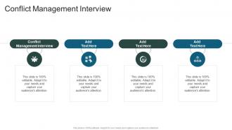 Conflict Management Interview In Powerpoint And Google Slides Cpb