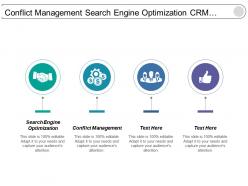 Conflict management search engine optimization crm project management cpb