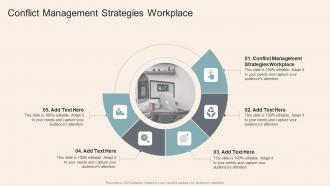 Conflict Management Strategies Workplace In Powerpoint And Google Slides Cpb