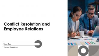 Conflict Resolution And Employee Relations PPT Guidelines AT
