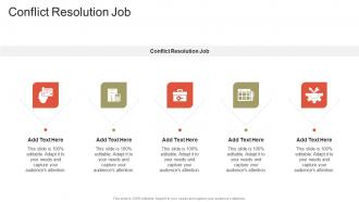 Conflict Resolution Job In Powerpoint And Google Slides Cpb